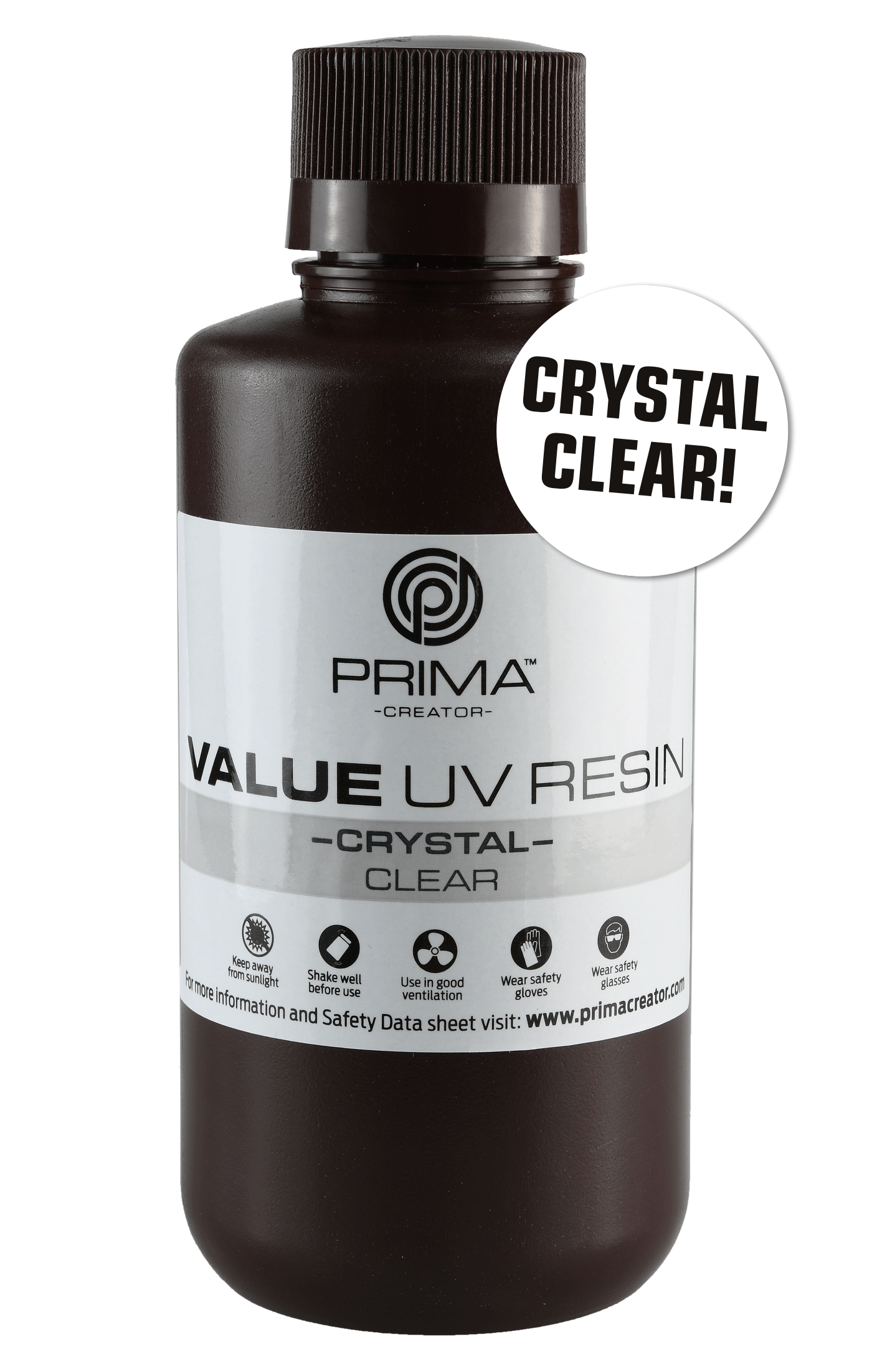 PrimaCreator Value UV / DLP Resin Crystal Clear