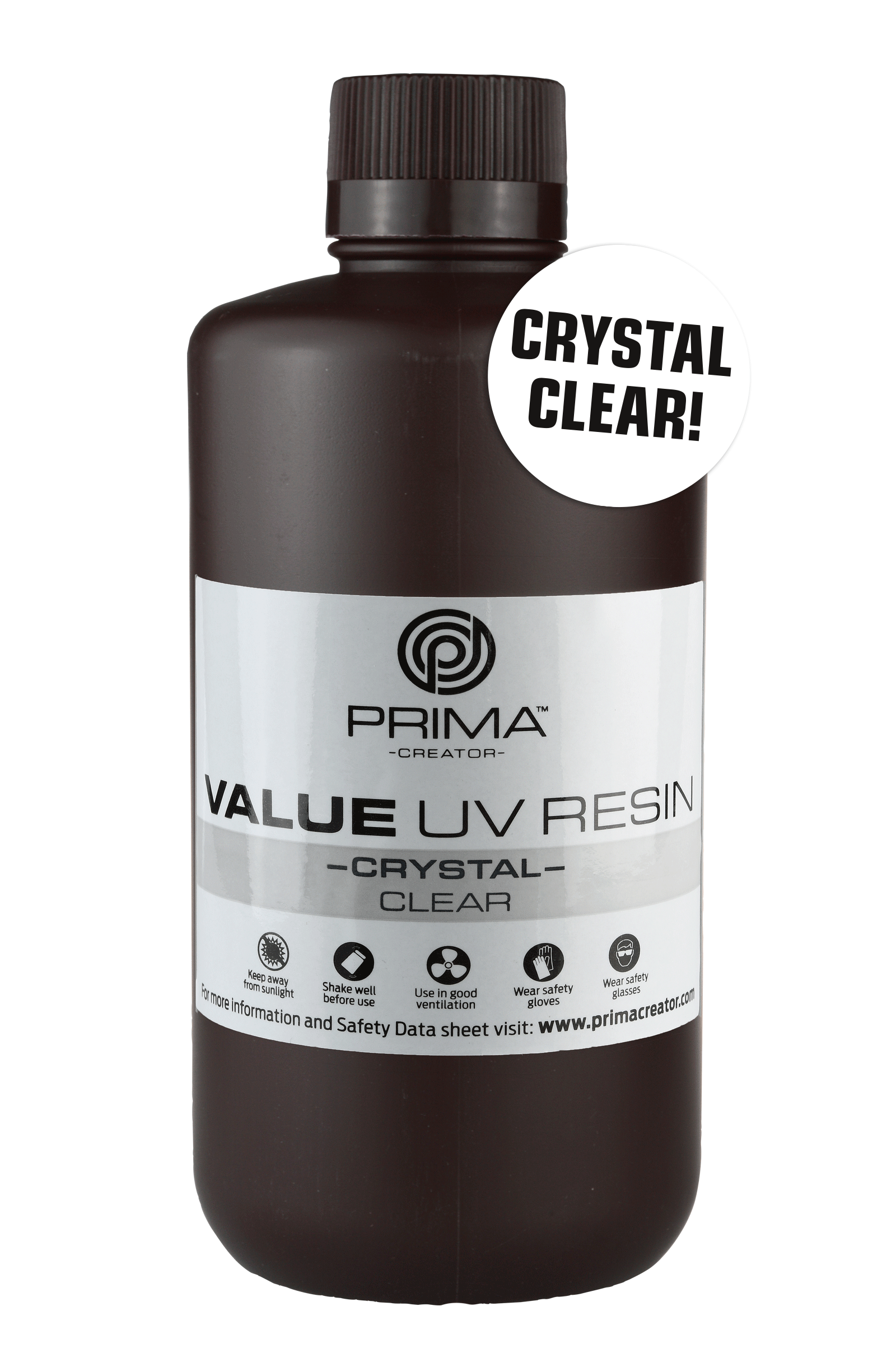PrimaCreator Value UV / DLP Resin Crystal Clear