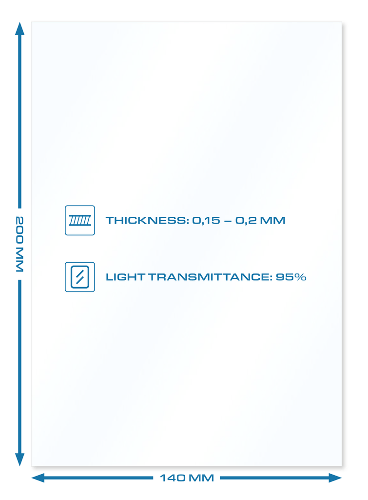 FEP Film Sheets For 3D Printers